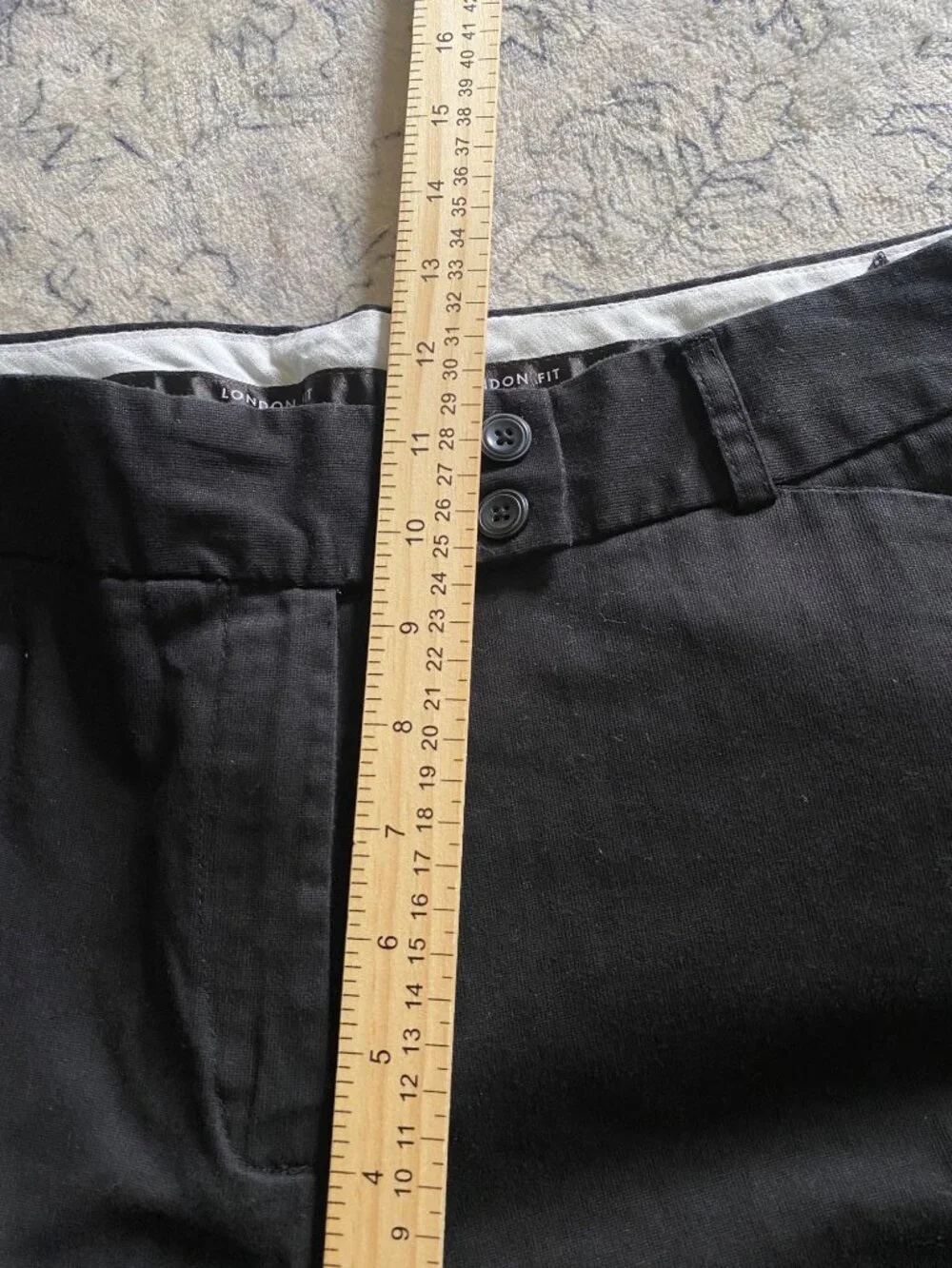 George button zipper